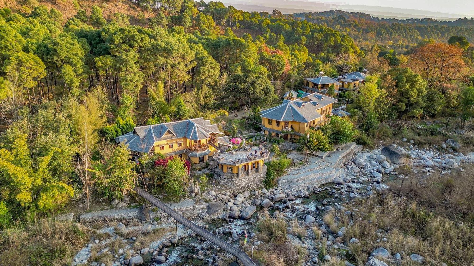 Prakriti Aalay - Riverside Mountain View Boutique Eco Resort Dharamshala Exterior foto